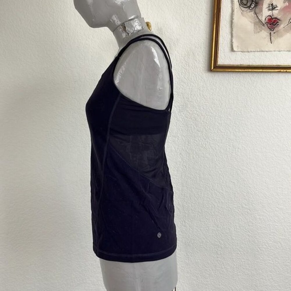 Lululemon Back Burner Tank Black Swan - Picture 4 of 8